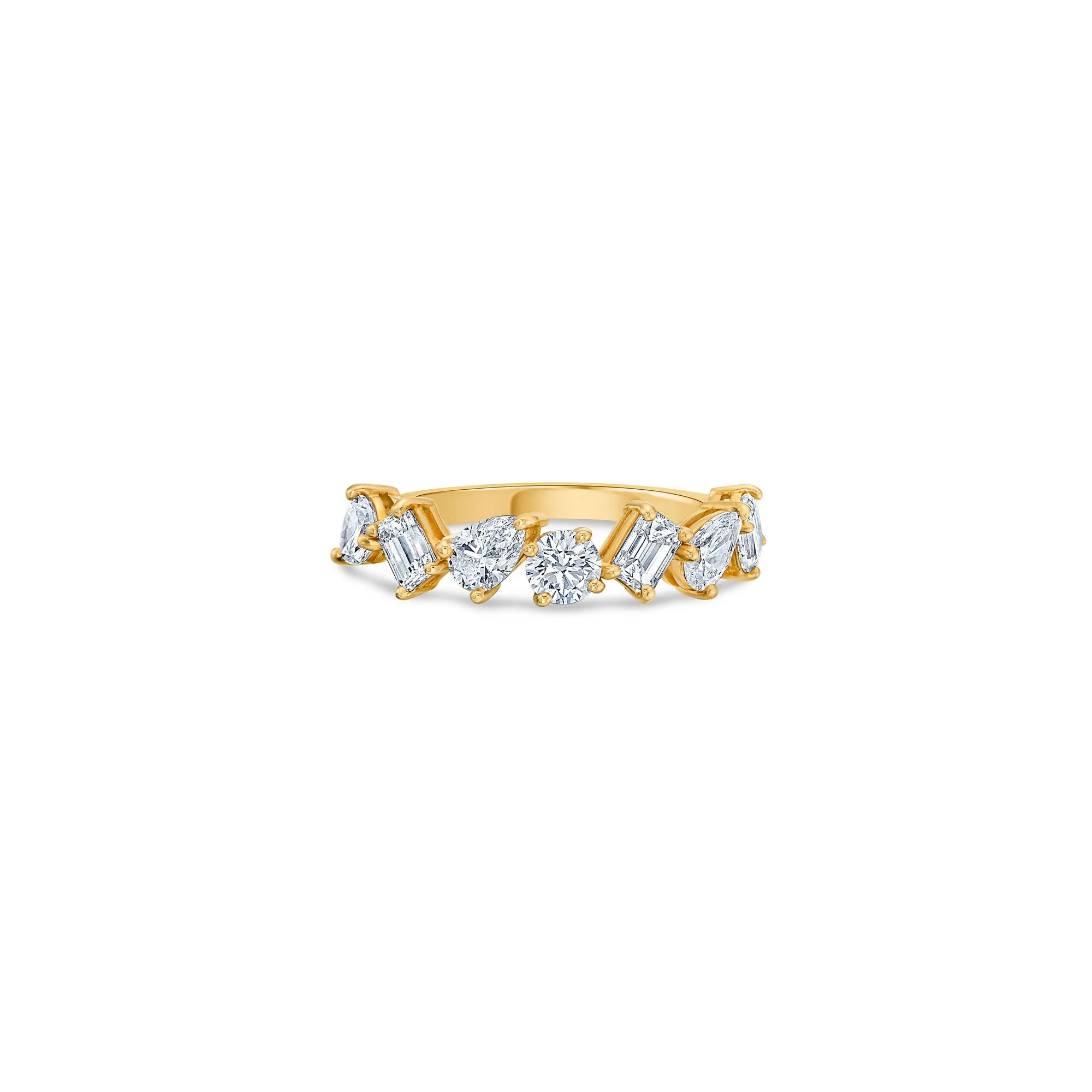 Mix Shape Half Band with Lab Diamonds sold by Promise By Effy product image thumbnail 5
