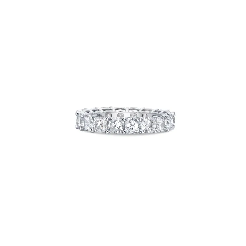 Cushion Eternity Classic Band with Lab Diamonds sold by Promise By Effy