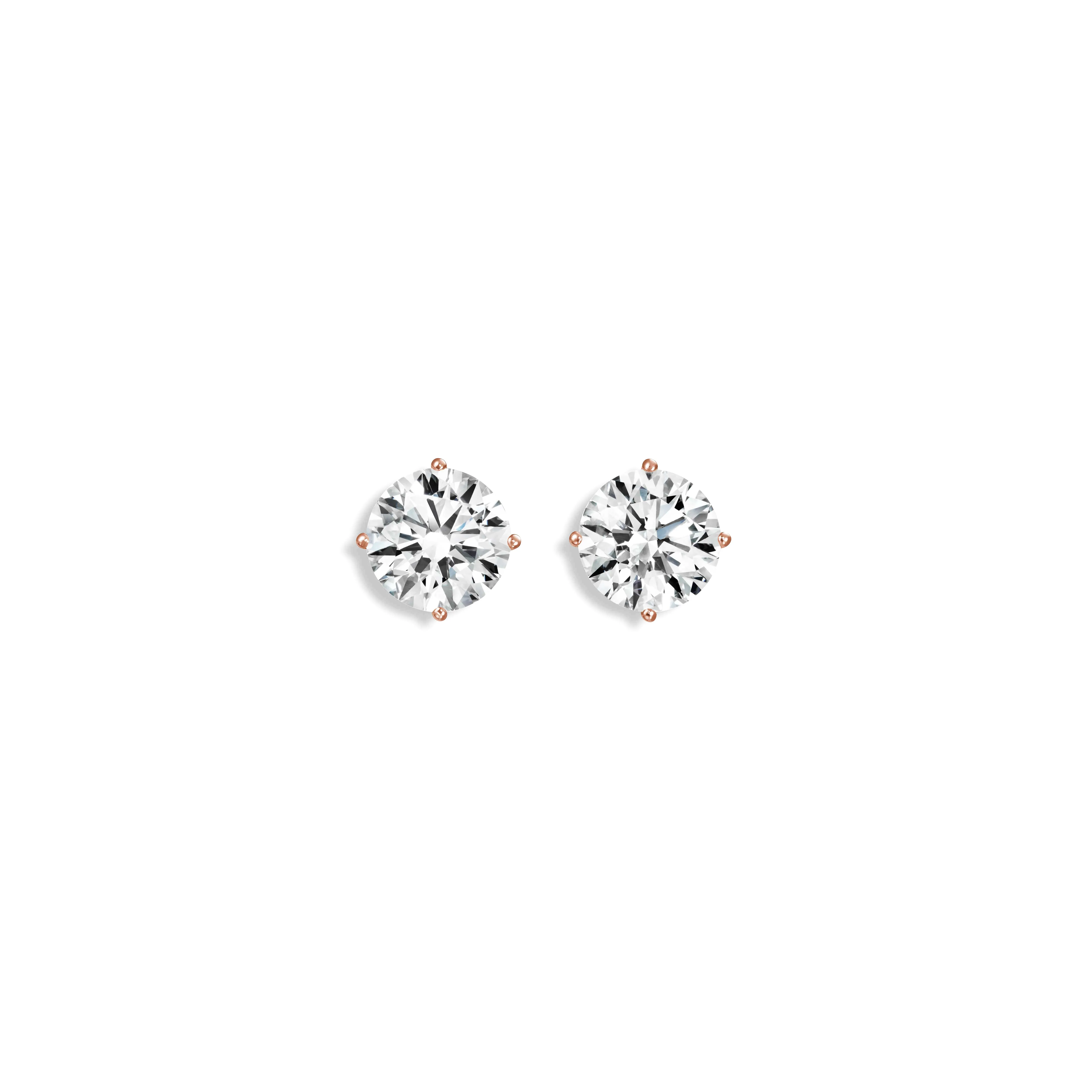 Stud Earring with Round Cut Lab Diamonds sold by Promise By Effy product image thumbnail 5