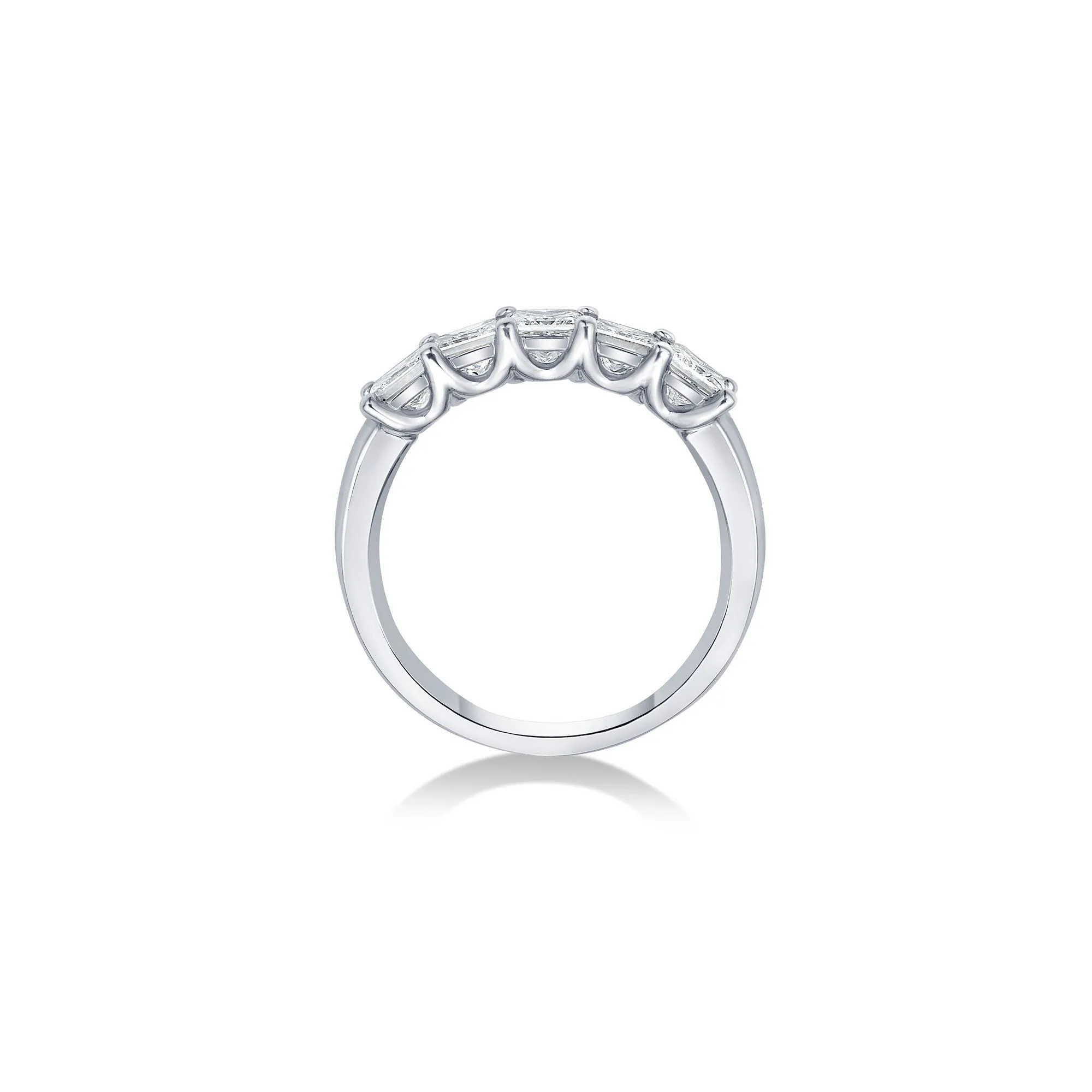 Five Stone Classic Band with Princess Cut Lab Diamonds sold by Promise By Effy product image thumbnail 3