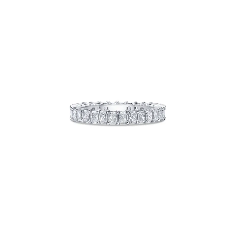 Radiant Eternity Slim Band with Lab Diamonds sold by Promise By Effy