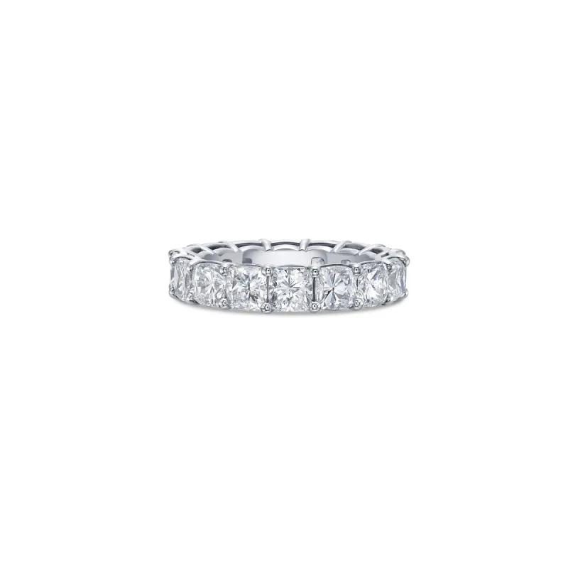 Cushion Eternity Wide Band with Lab Diamonds sold by Promise By Effy