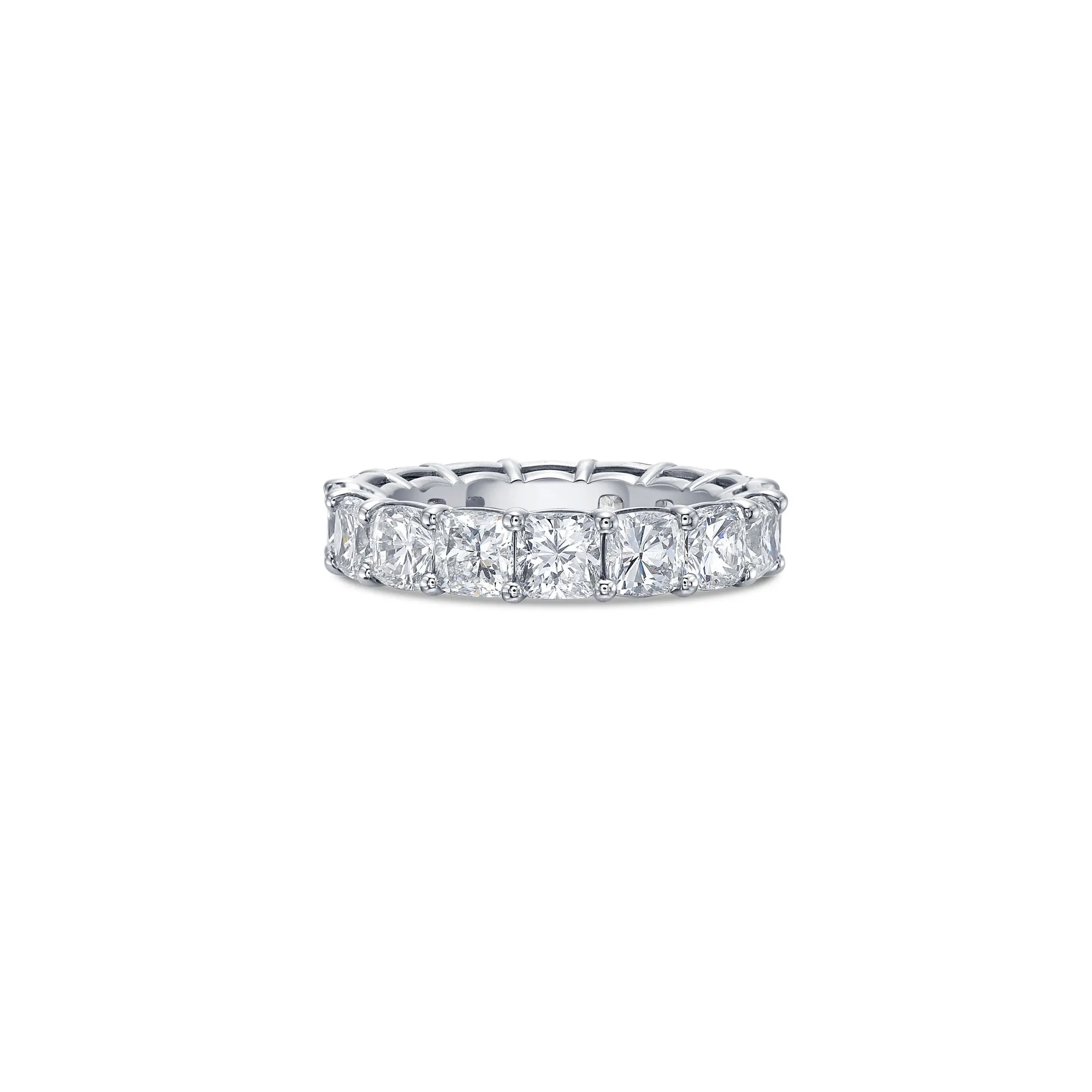 Cushion Eternity Wide Band with Lab Diamonds sold by Promise By Effy