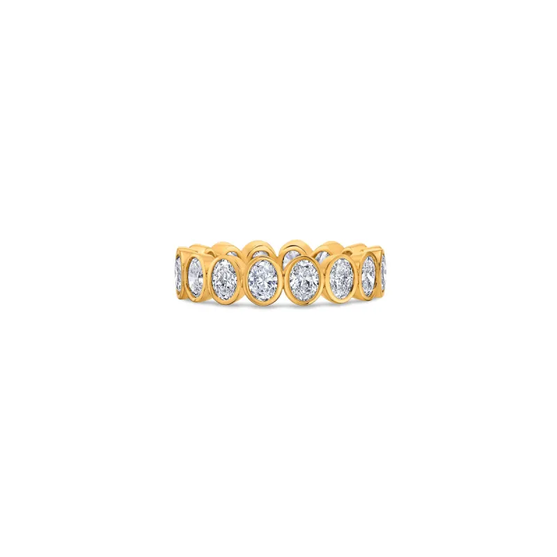 Oval Eternity Classic Band with Lab Diamonds sold by Promise By Effy