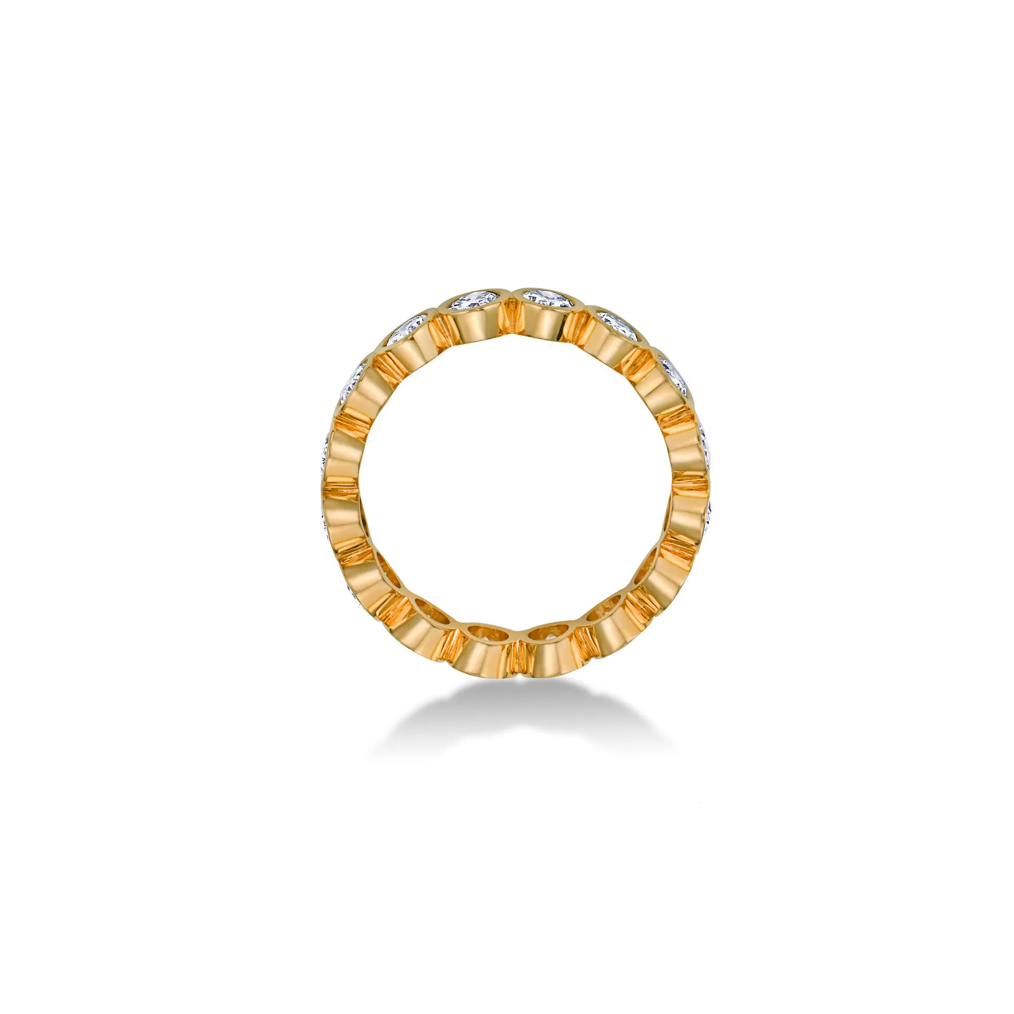 Oval Eternity Classic Band with Lab Diamonds sold by Promise By Effy product image thumbnail 3