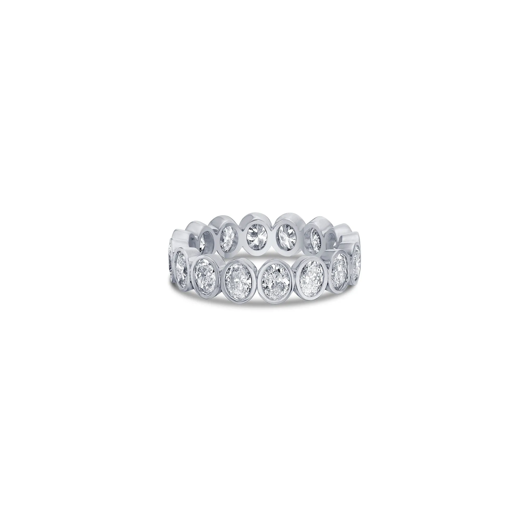 Oval Eternity Classic Band with Lab Diamonds sold by Promise By Effy product image thumbnail 5