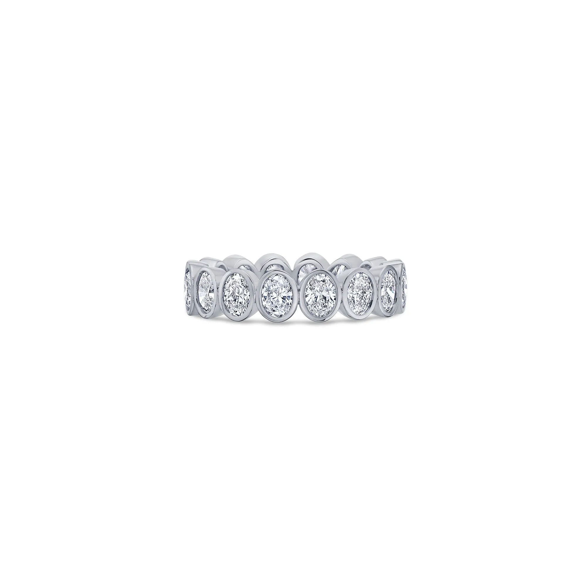 Oval Eternity Classic Band with Lab Diamonds sold by Promise By Effy product image thumbnail 4