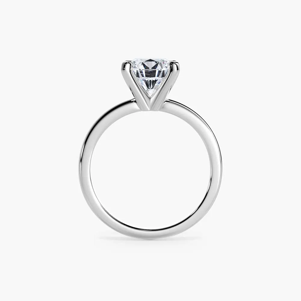 The Classic Solitaire 4-Prong Setting Lab Diamond Engagement Ring sold by Promise By Effy product image thumbnail 3