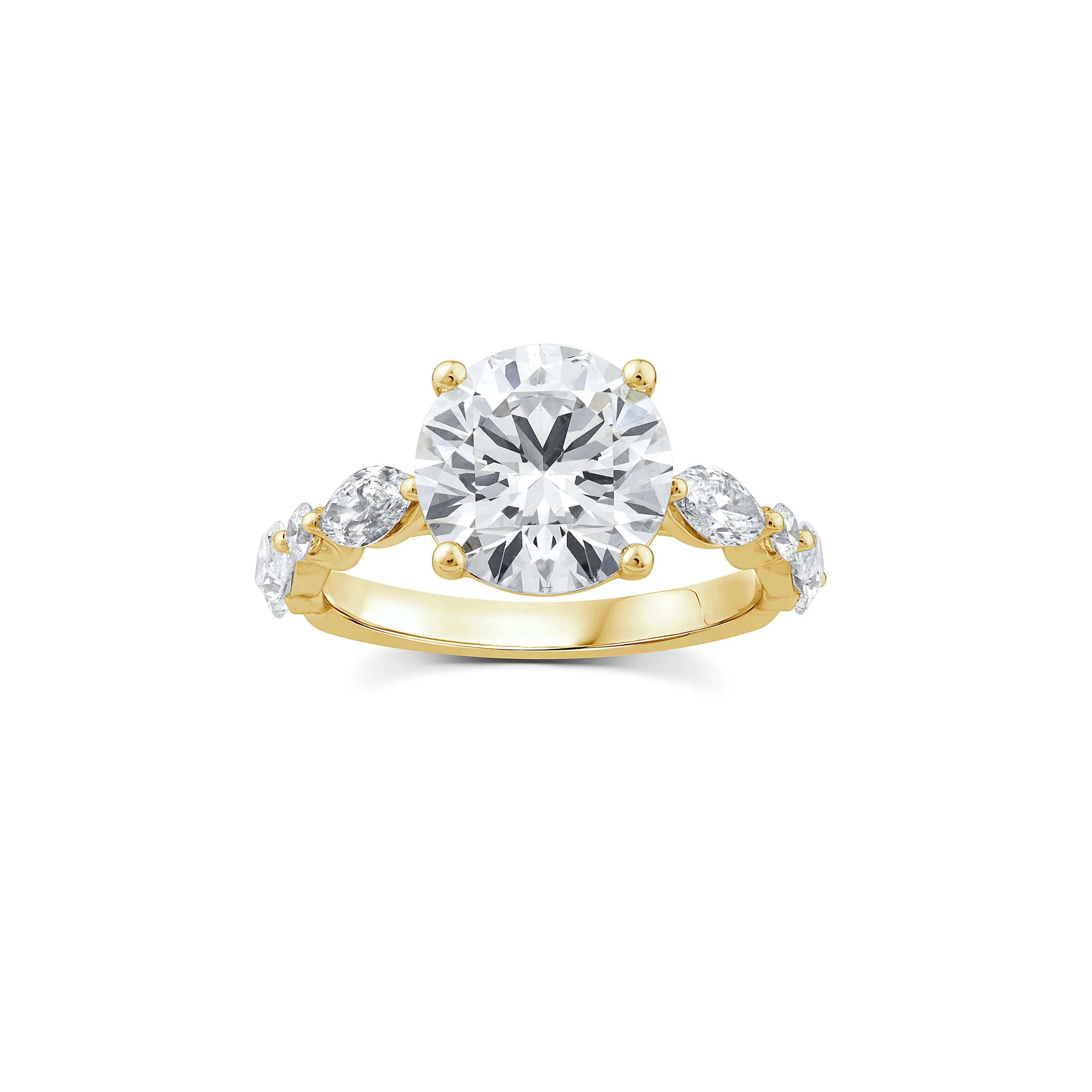 Star Marquise Engagement Ring sold by Promise By Effy