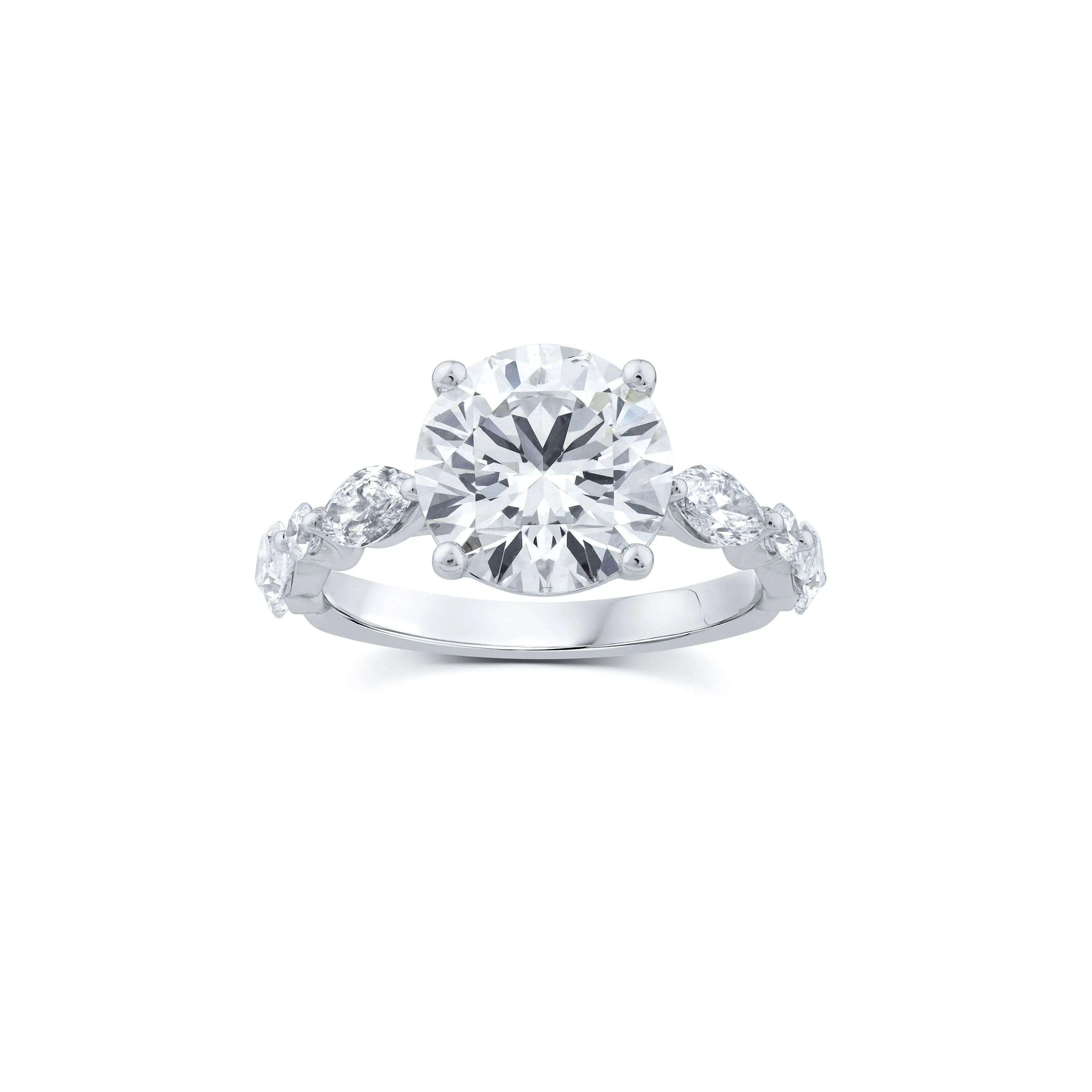 Star Marquise Engagement Ring sold by Promise By Effy product image thumbnail 4
