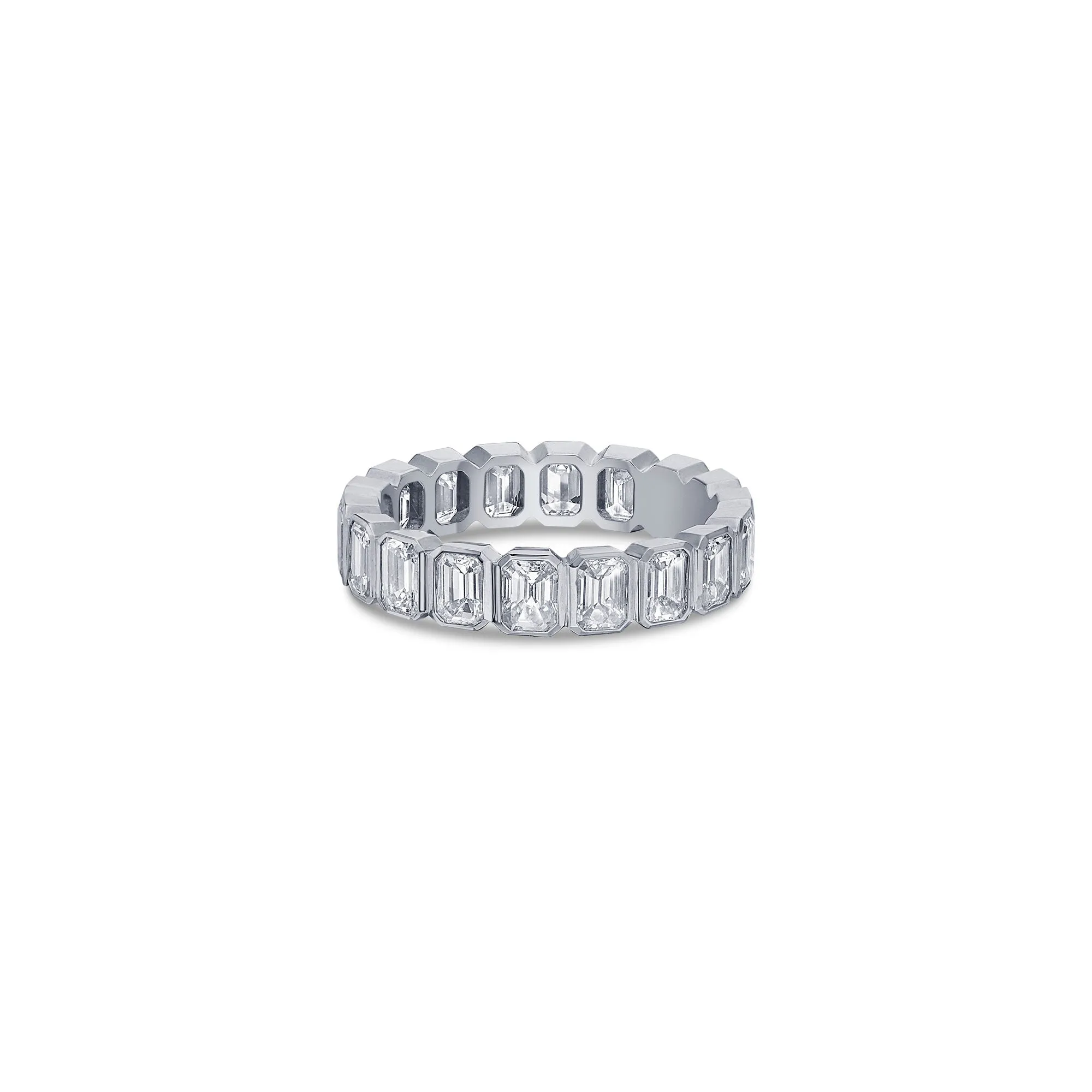 Emerald Cut Eternity Classic Band with Lab Diamonds sold by Promise By Effy product image thumbnail 5