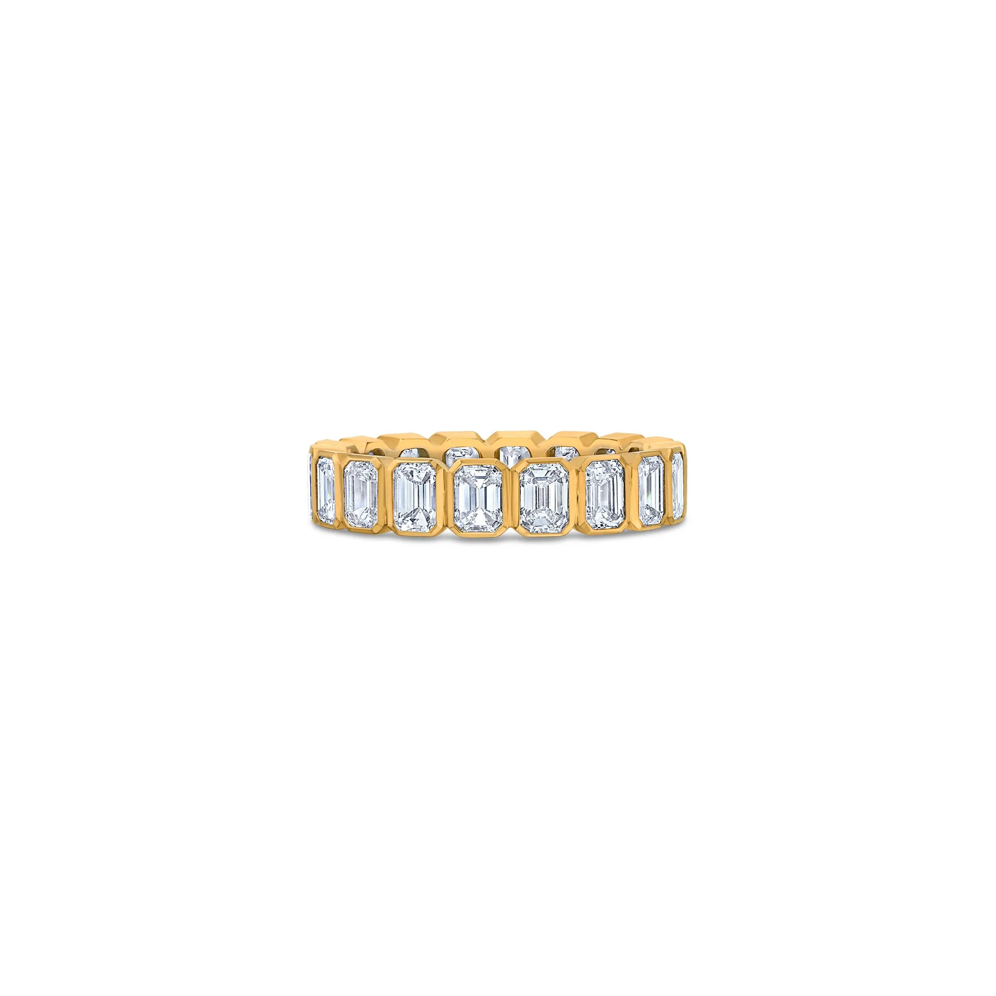 Emerald Cut Eternity Classic Band with Lab Diamonds sold by Promise By Effy