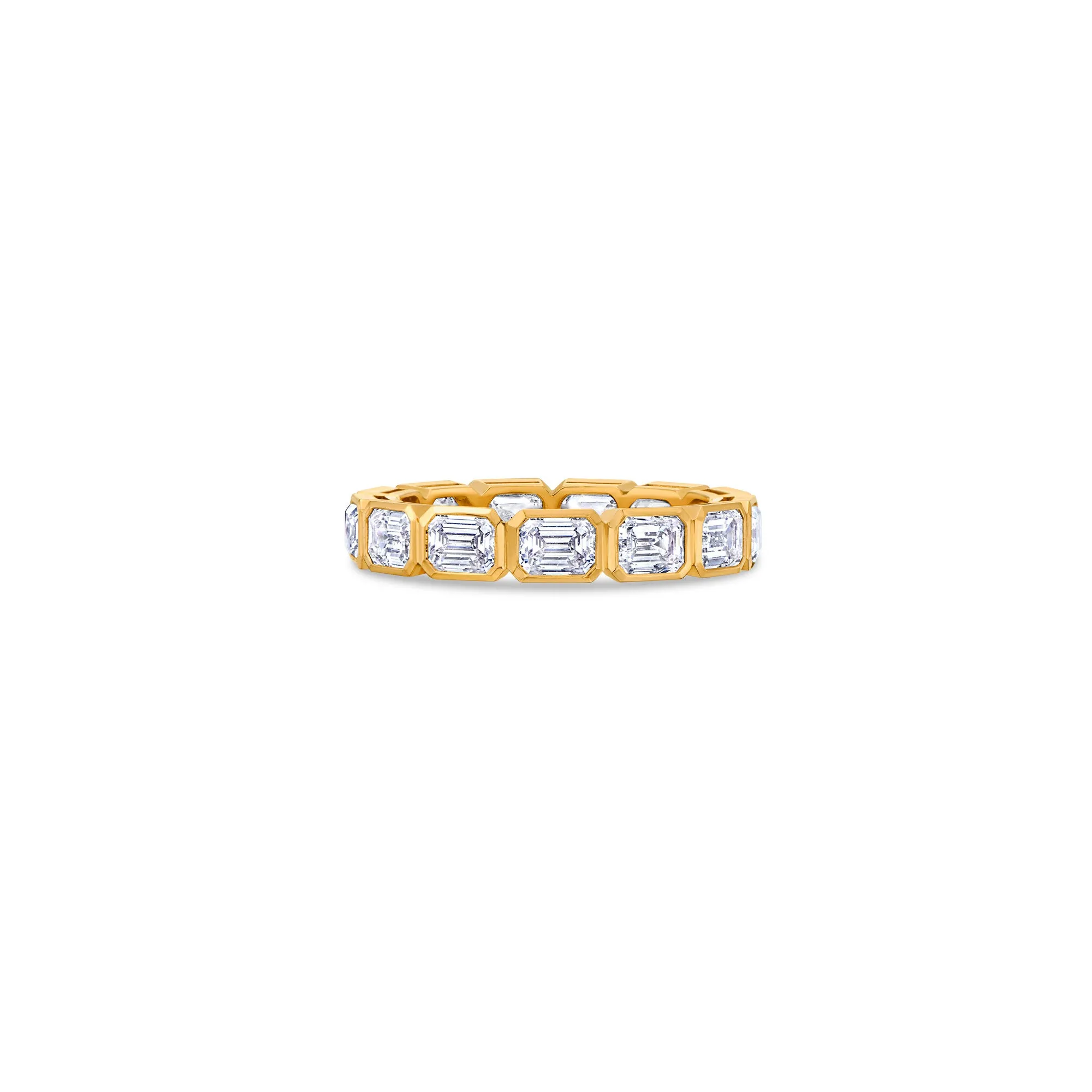 Emerald Cut Eternity Wide Band with Lab Diamonds sold by Promise By Effy