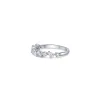 Mixed Shape Ring in White Gold with Diamond sold by Promise By Effy