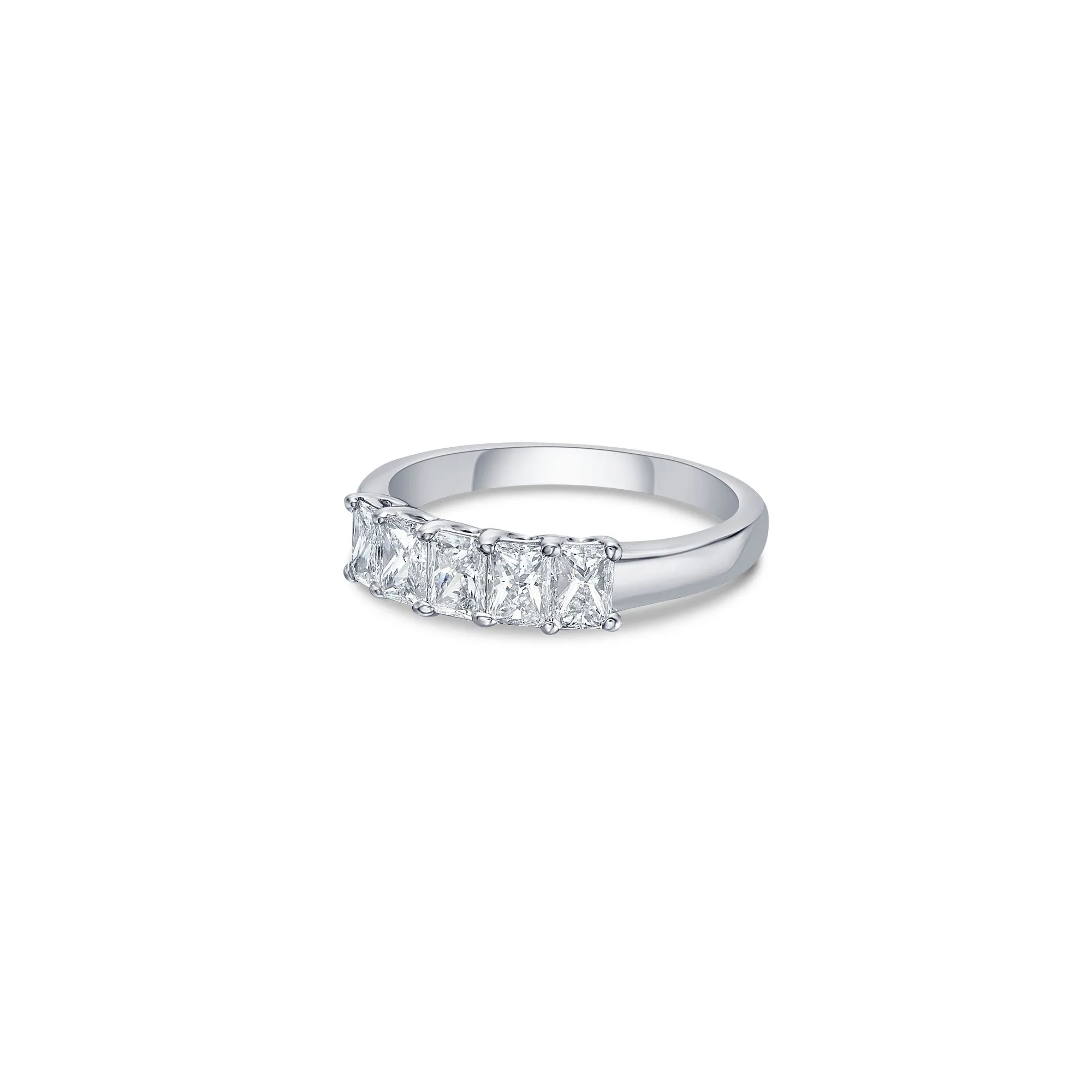 Five Stone Classic Band with Radiant Cut Lab Diamonds sold by Promise By Effy product image thumbnail 2