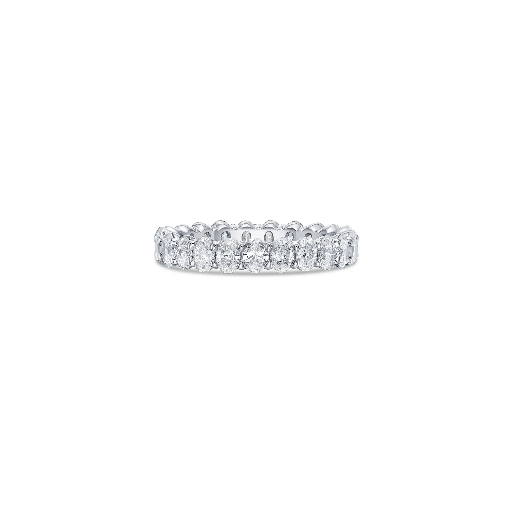 Oval Eternity Slim Band with Lab Diamonds sold by Promise By Effy