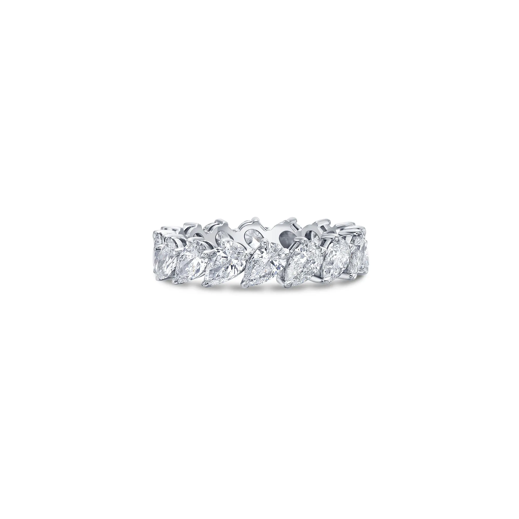 Pear Eternity Band with Lab Diamonds sold by Promise By Effy