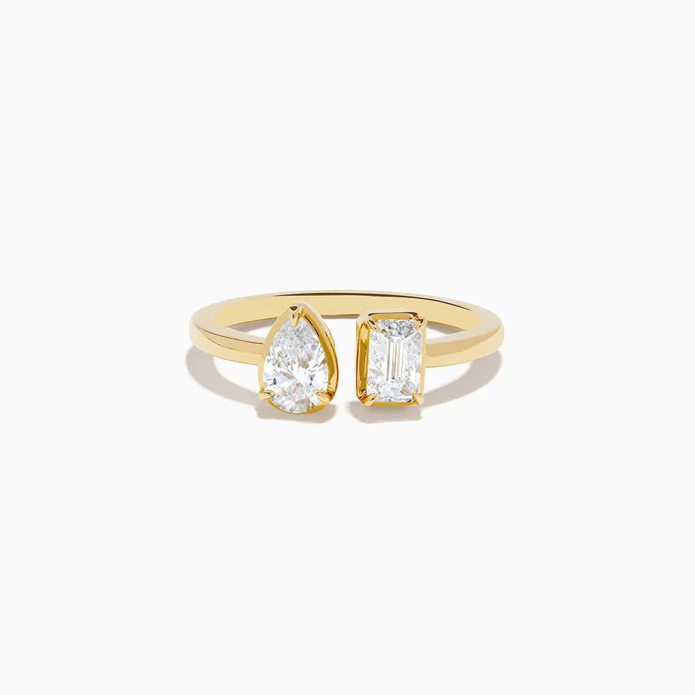 The Petite Toi et Moi Ring sold by Promise By Effy