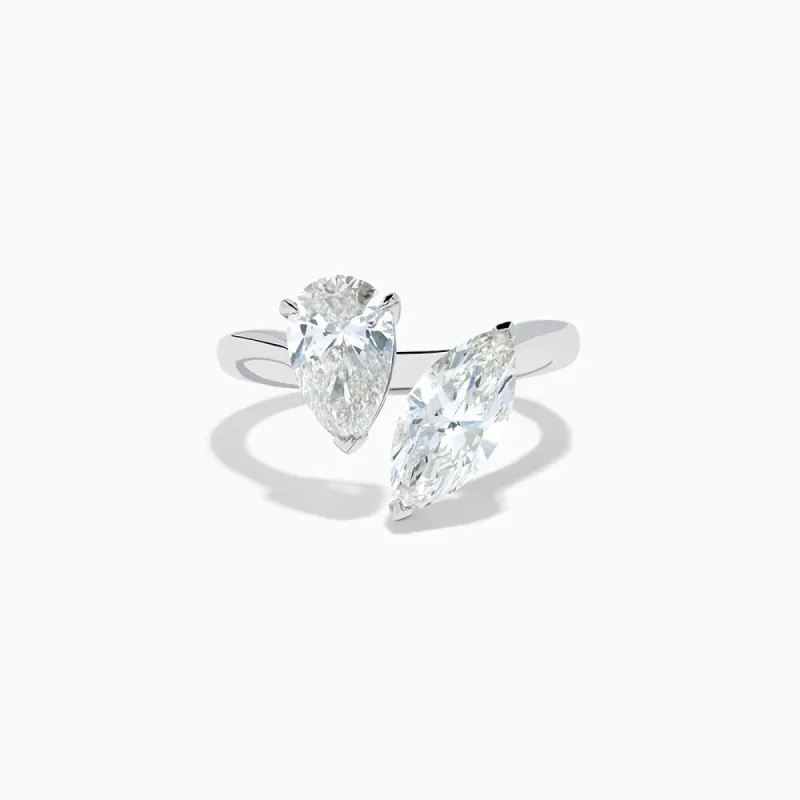 The Tilted Toi et Moi Ring sold by Promise By Effy