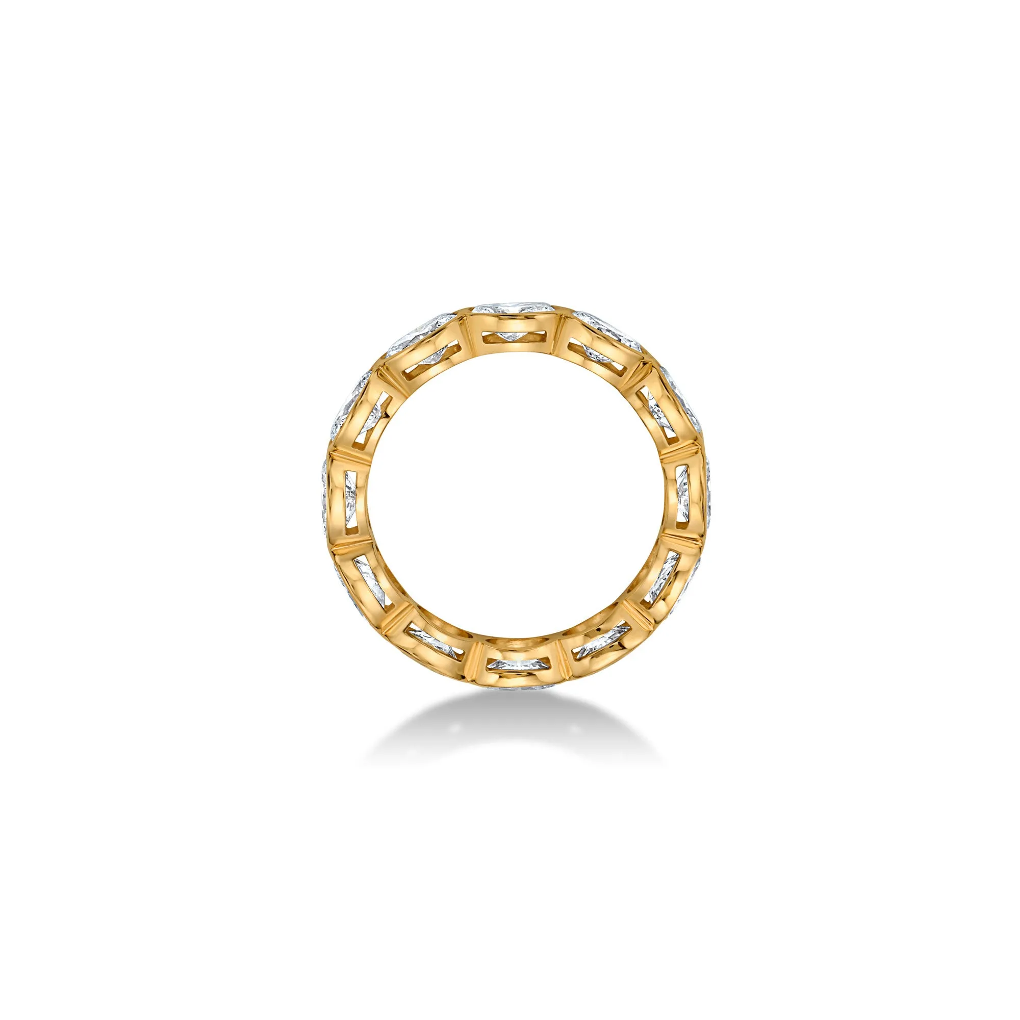 Oval Bezel Eternity Band with Lab Diamonds sold by Promise By Effy product image thumbnail 3
