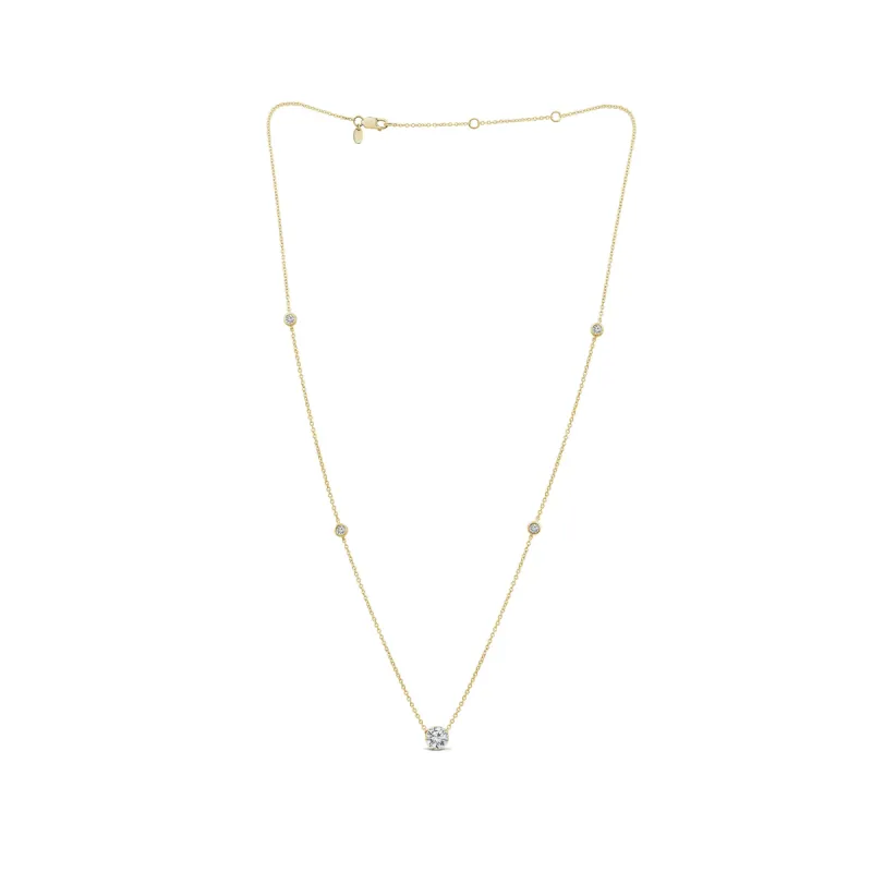 Star Classic Station Necklace sold by Promise By Effy