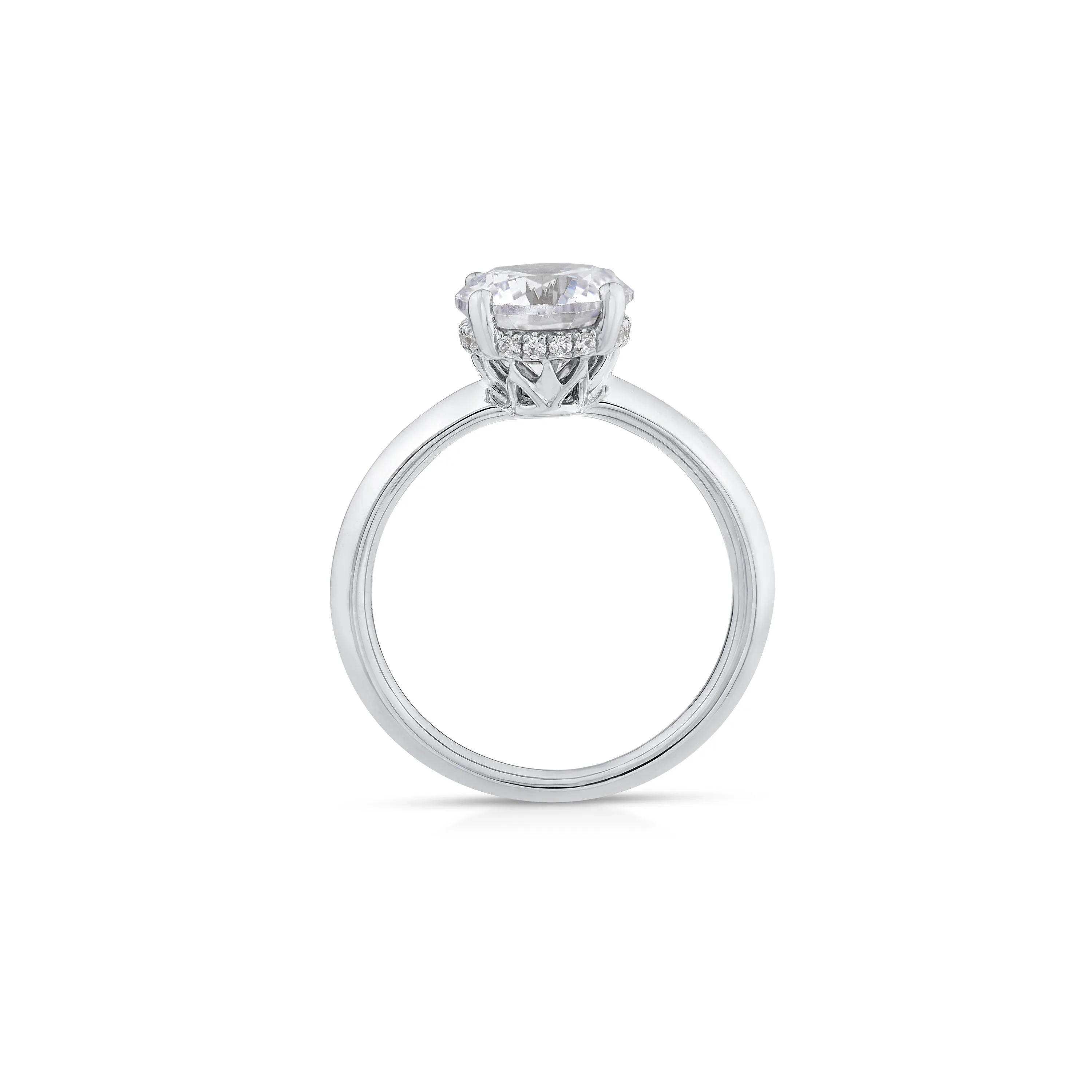 Star Knife-Edge Engagement Ring sold by Promise By Effy product image thumbnail 5