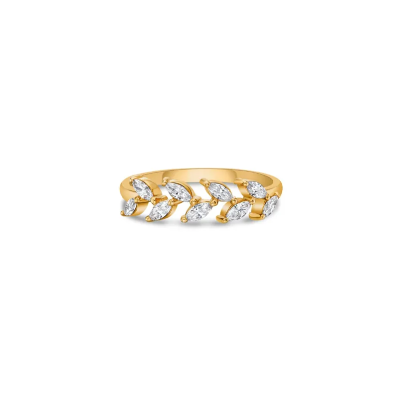 Botanica Ring with Marquise Lab Diamonds sold by Promise By Effy
