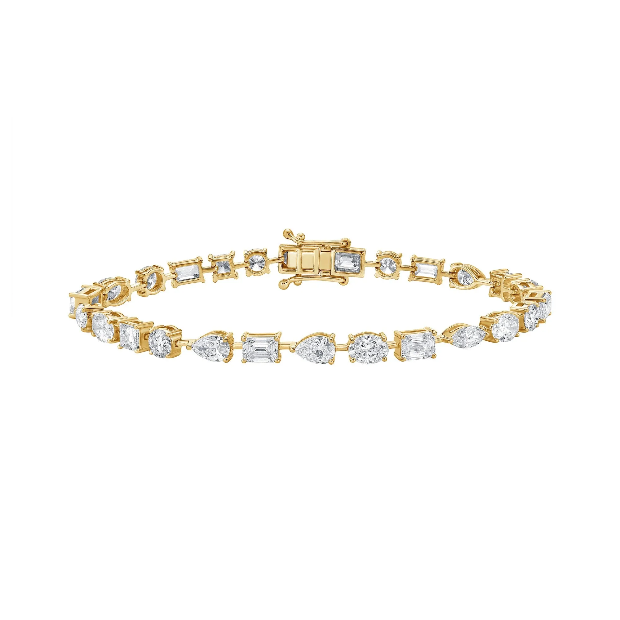 Ensemble Four Tennis Bracelet with Mixed Shape Lab Diamonds sold by Promise By Effy product image thumbnail 4