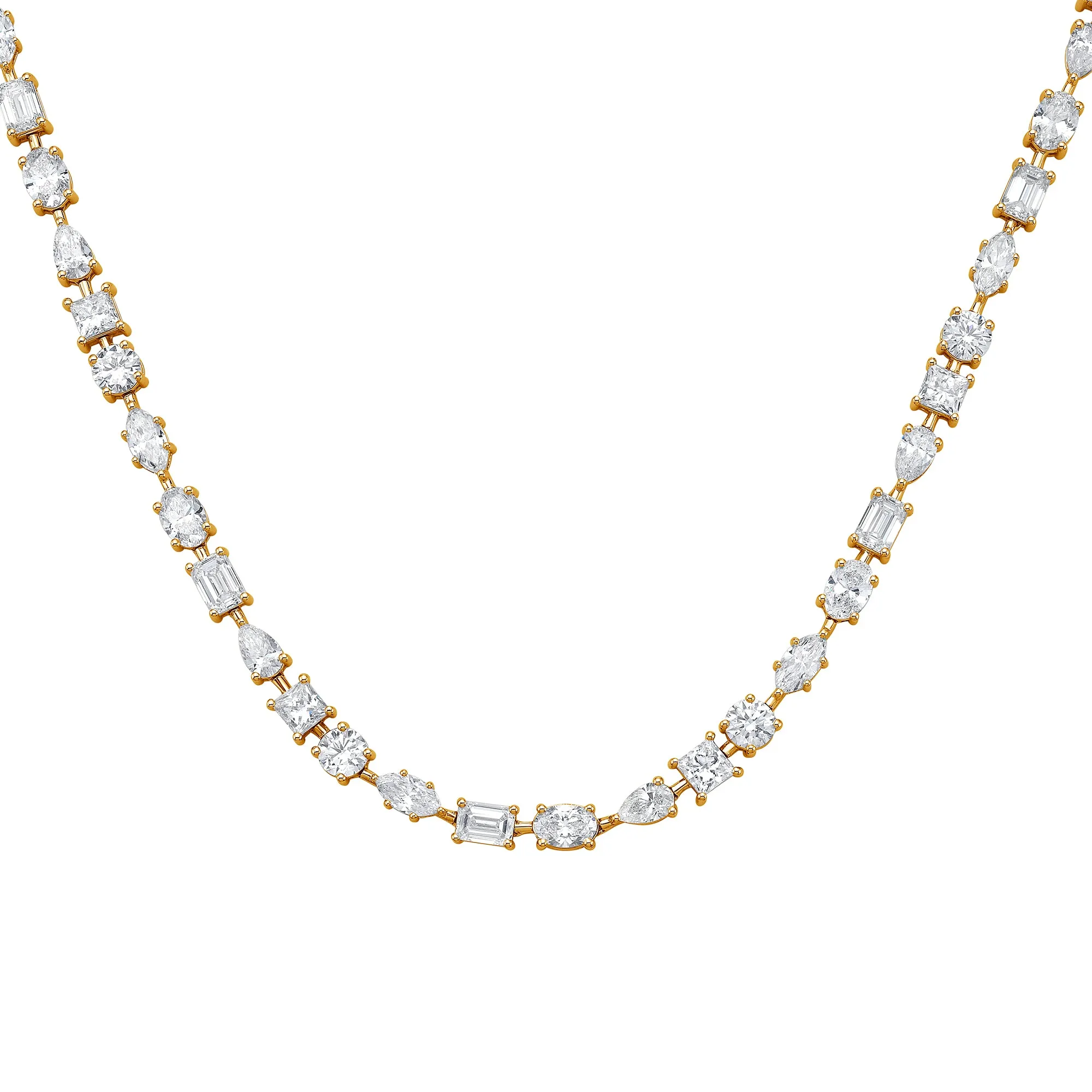 Ensemble Two Necklace with Mixed Shape Lab Diamonds sold by Promise By Effy product image thumbnail 3