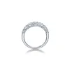 Square Bezel Ring in White Gold with Diamonds sold by Promise By Effy