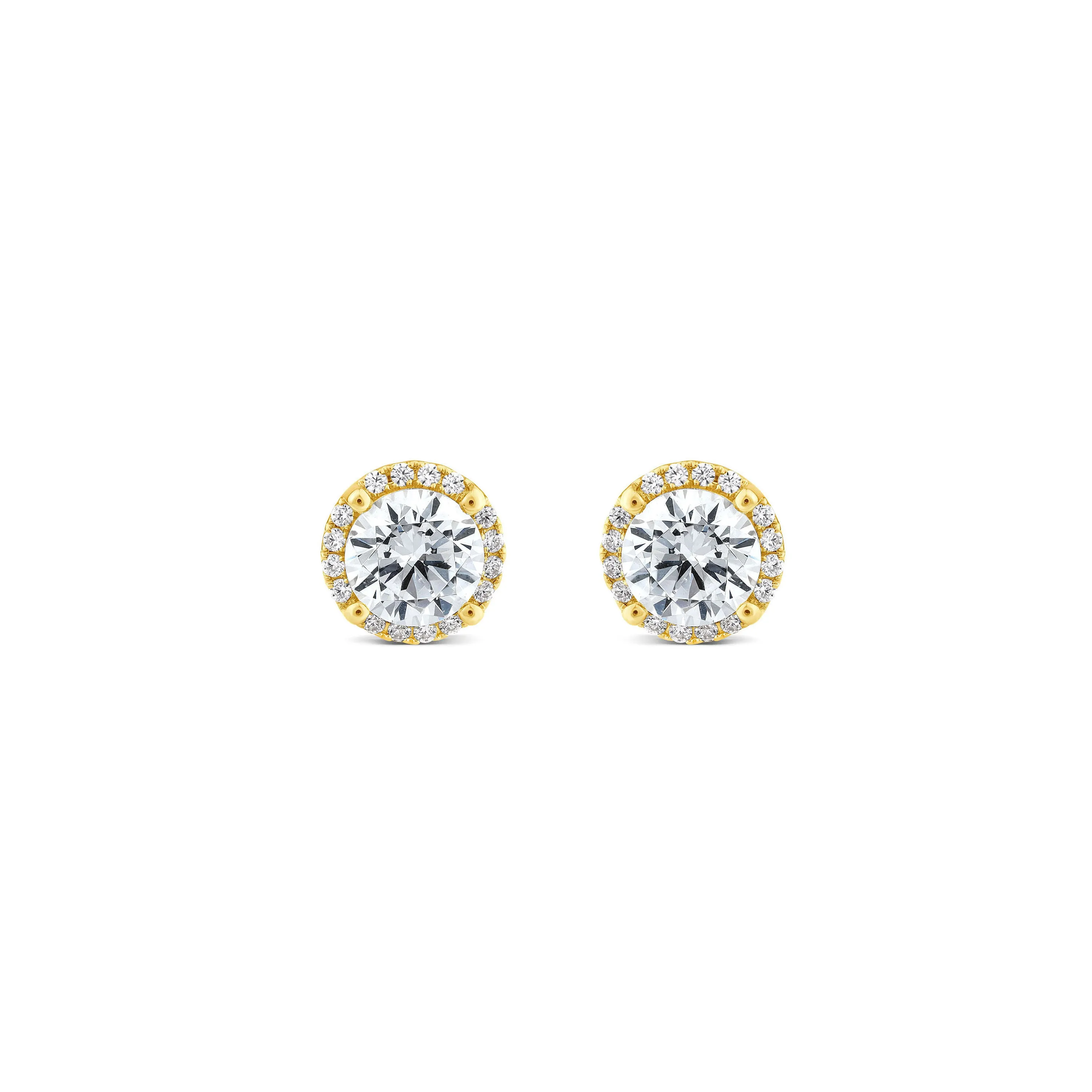 Star Halo Stud Earring sold by Promise By Effy