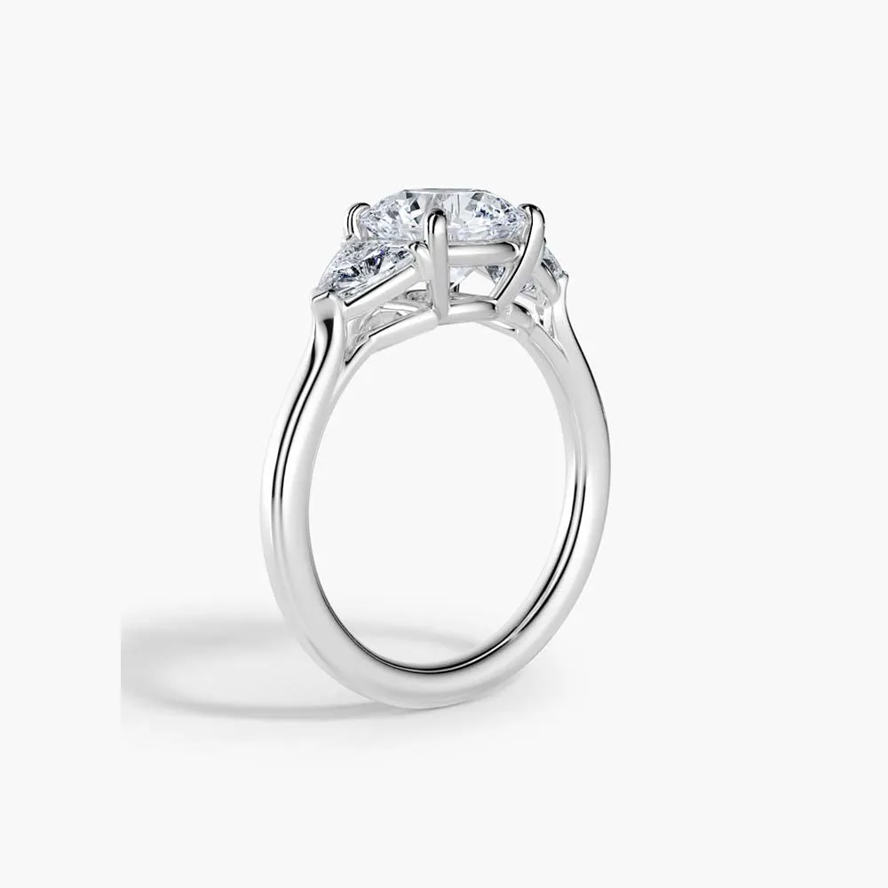 The Trillion Three Stone Lab Diamond Engagement Ring sold by Promise By Effy product image thumbnail 2