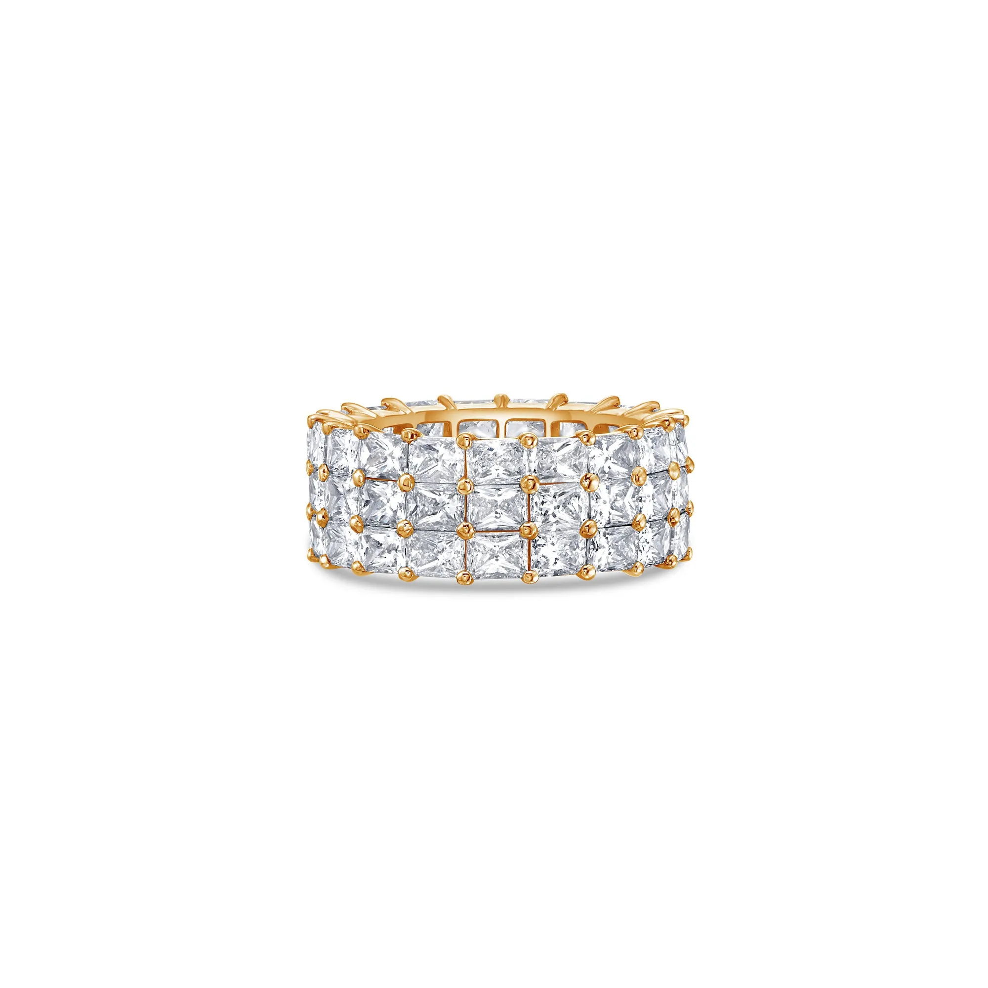 Three Row Eternity Band with Radiant Cut Lab Diamonds sold by Promise By Effy product image thumbnail 4