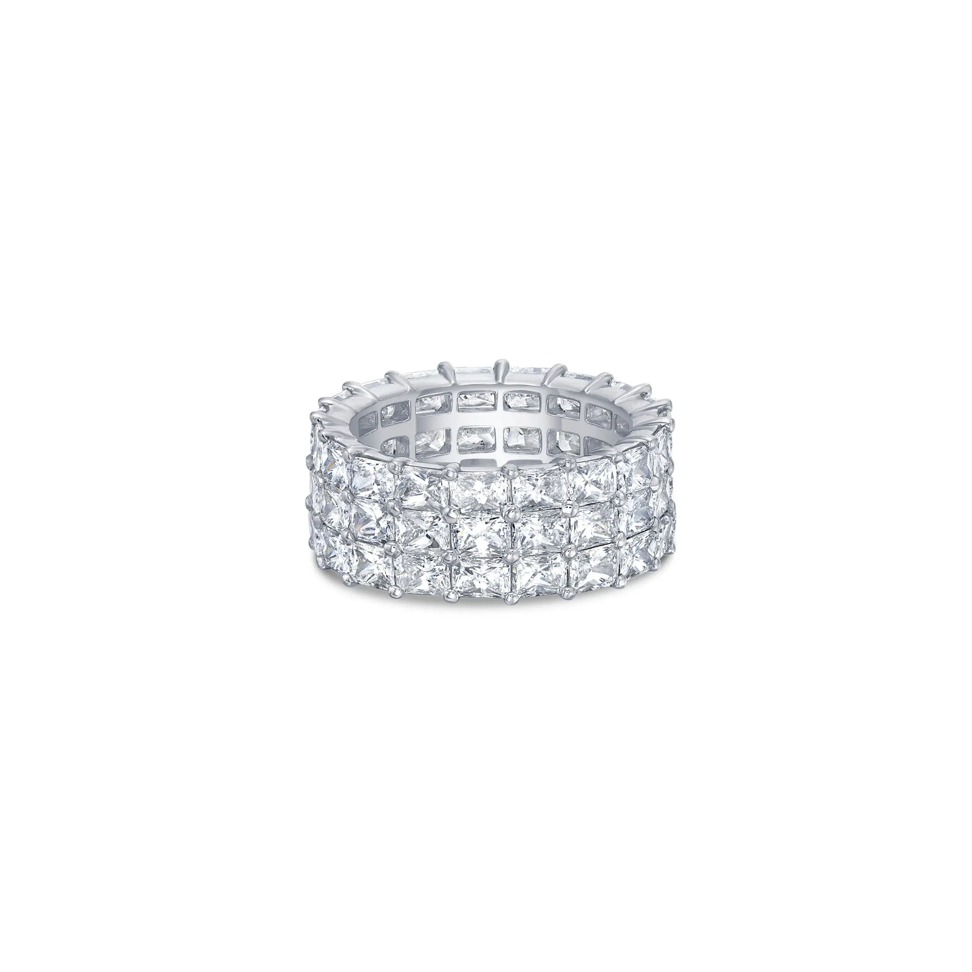 Three Row Eternity Band with Radiant Cut Lab Diamonds sold by Promise By Effy product image thumbnail 2