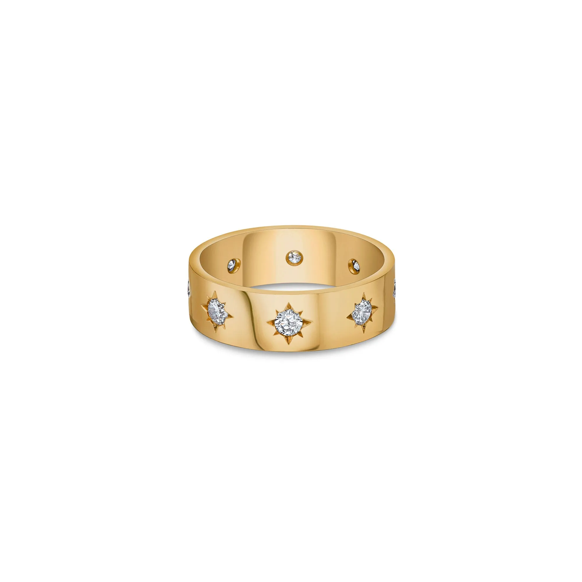 Constellation Band Ring with Round Lab Diamonds sold by Promise By Effy product image thumbnail 4