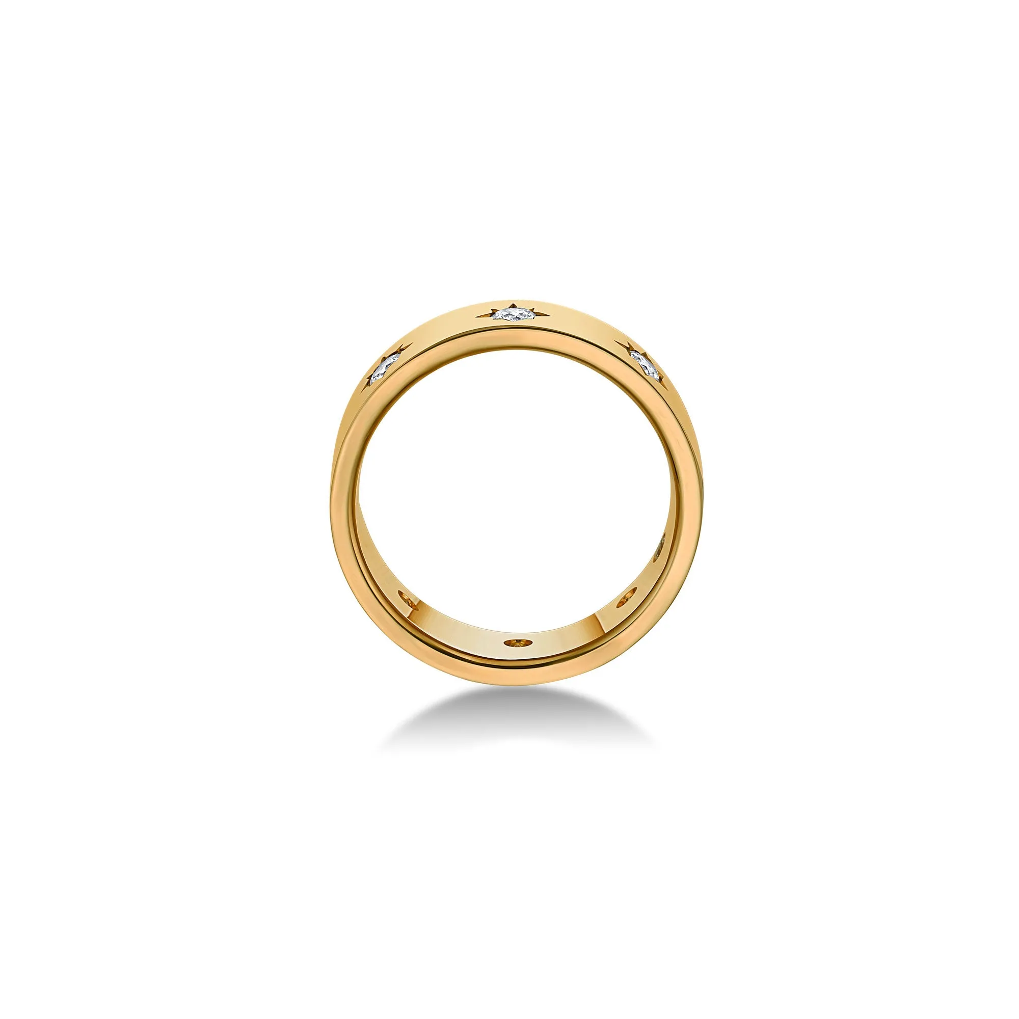 Constellation Band Ring with Round Lab Diamonds sold by Promise By Effy product image thumbnail 5