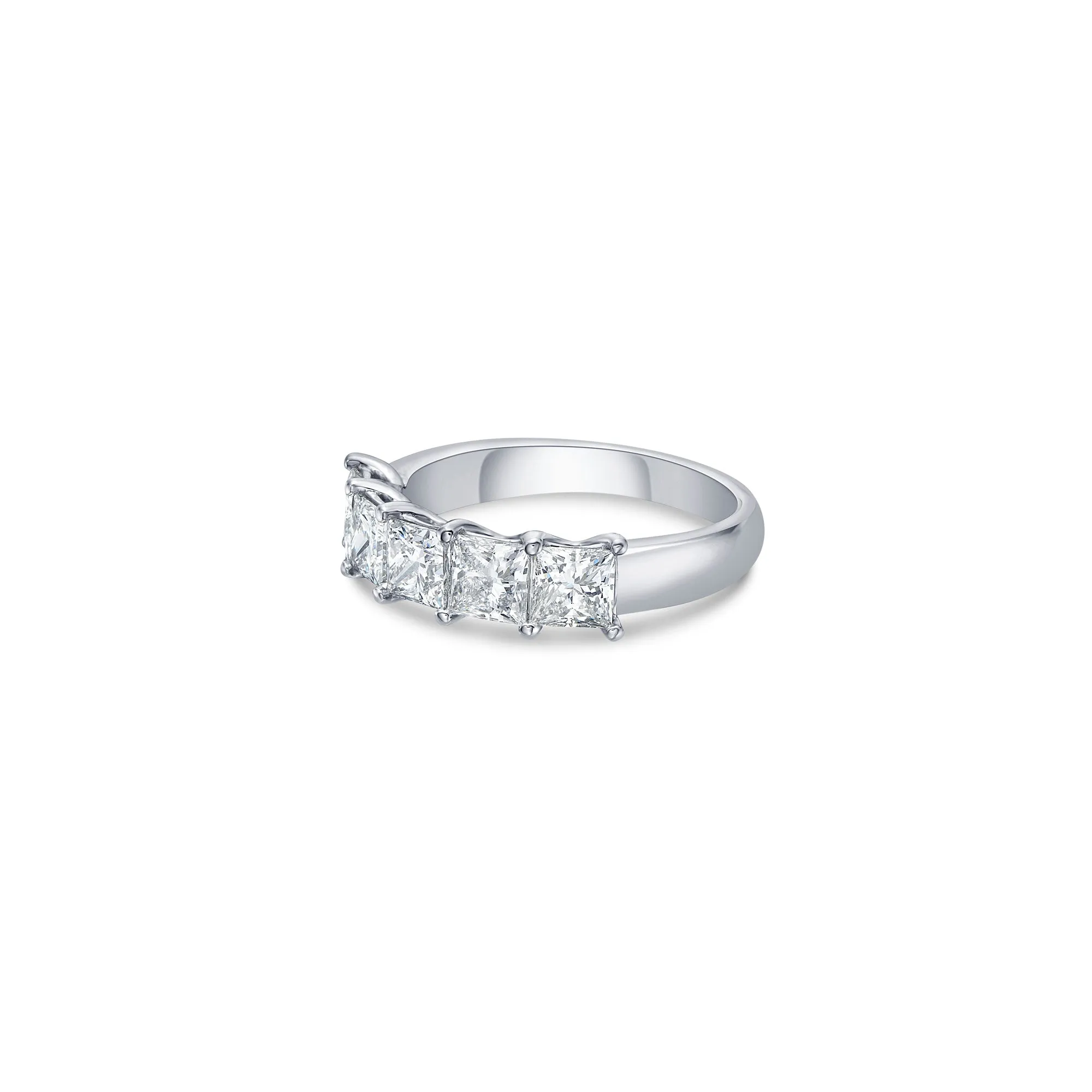 Five Stone Wide Band with Princess Cut Lab Diamonds sold by Promise By Effy product image thumbnail 2