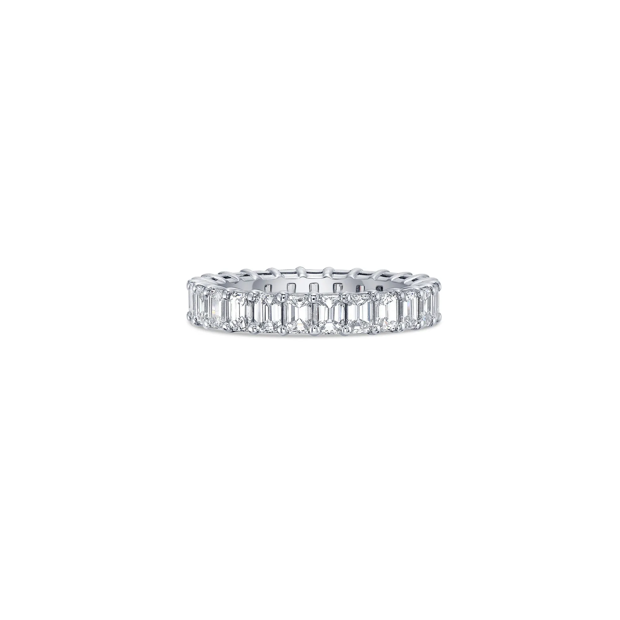 Emerald Cut Eternity Slim Band with Lab Diamonds sold by Promise By Effy