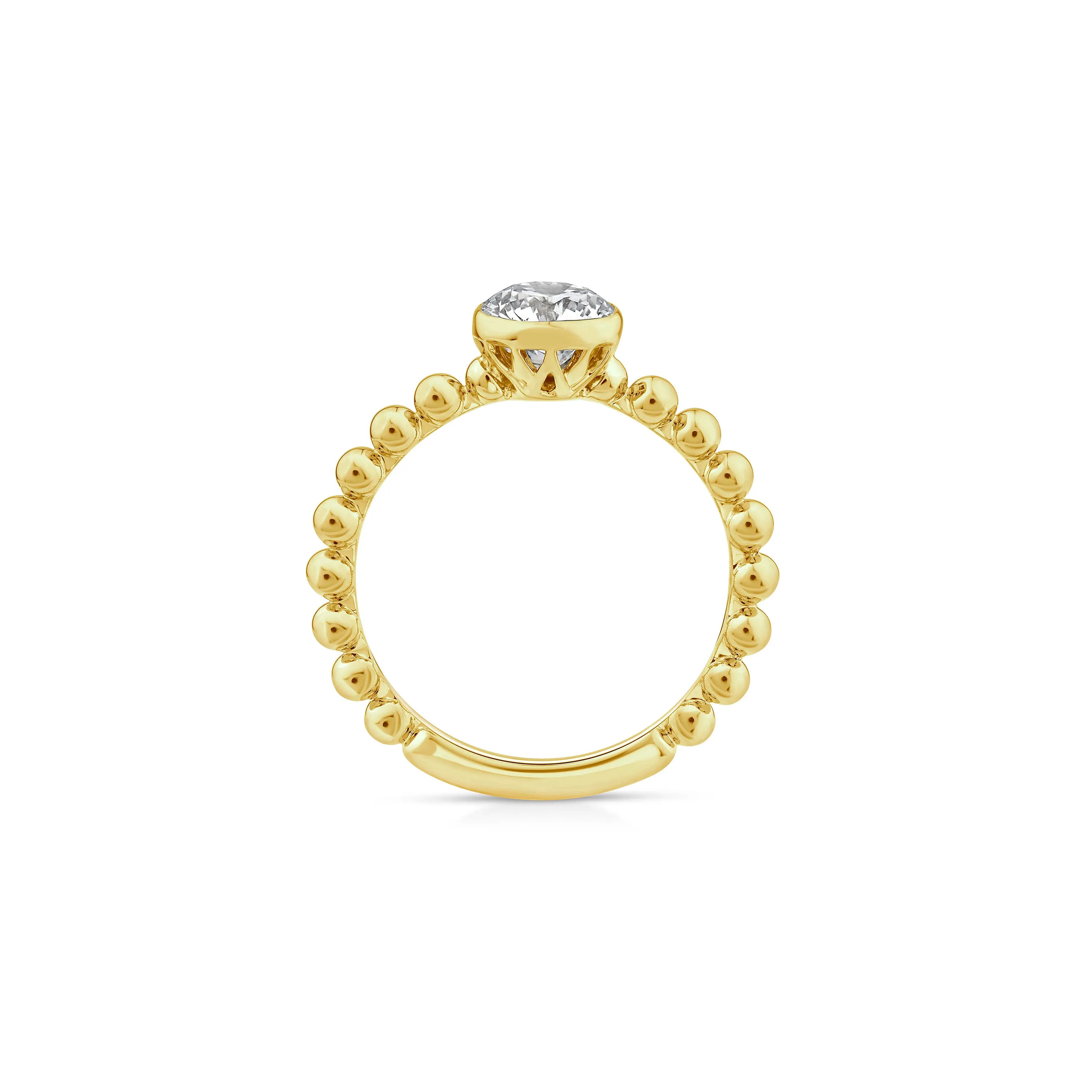 The Star Beaded Solitaire Ring sold by Promise By Effy product image thumbnail 2