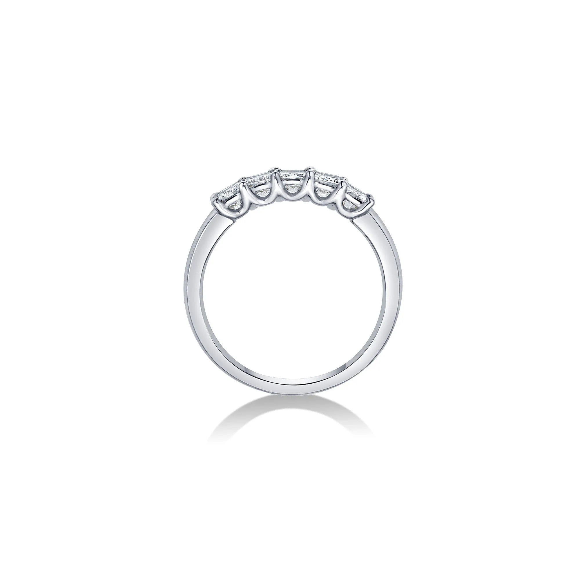 Five Stone Slim Band with Radiant Cut Lab Diamonds sold by Promise By Effy product image thumbnail 3