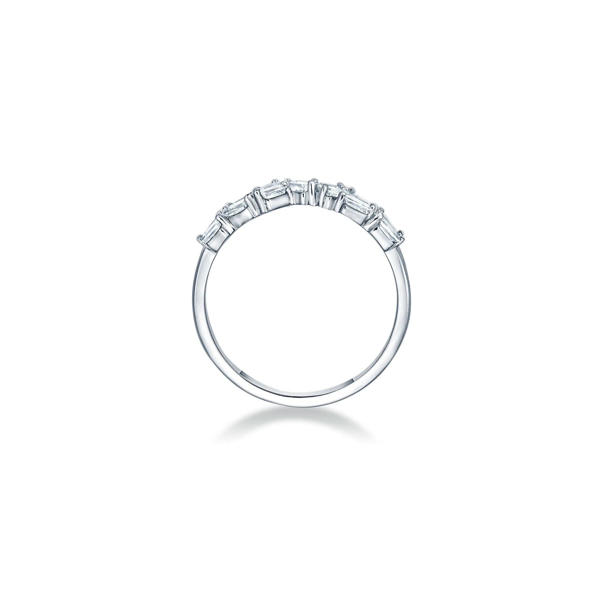 Cracked Ice Ring with Baguette Lab Diamonds sold by Promise By Effy product image thumbnail 4