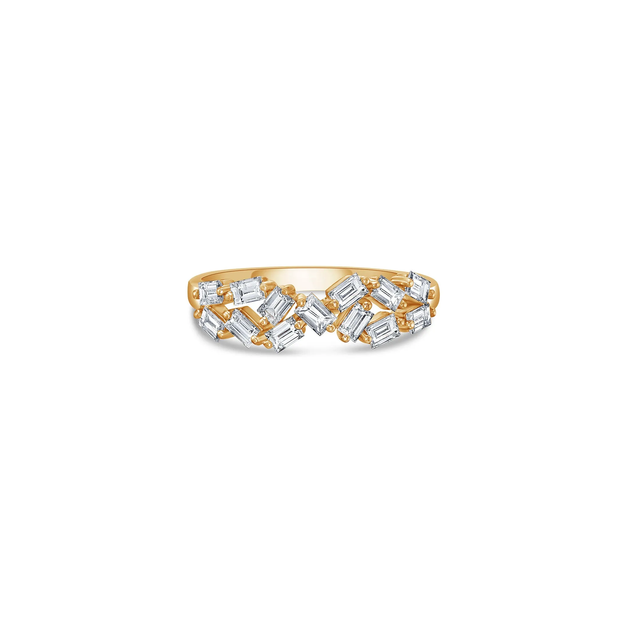 Cracked Ice Ring with Baguette Lab Diamonds sold by Promise By Effy product image thumbnail 5