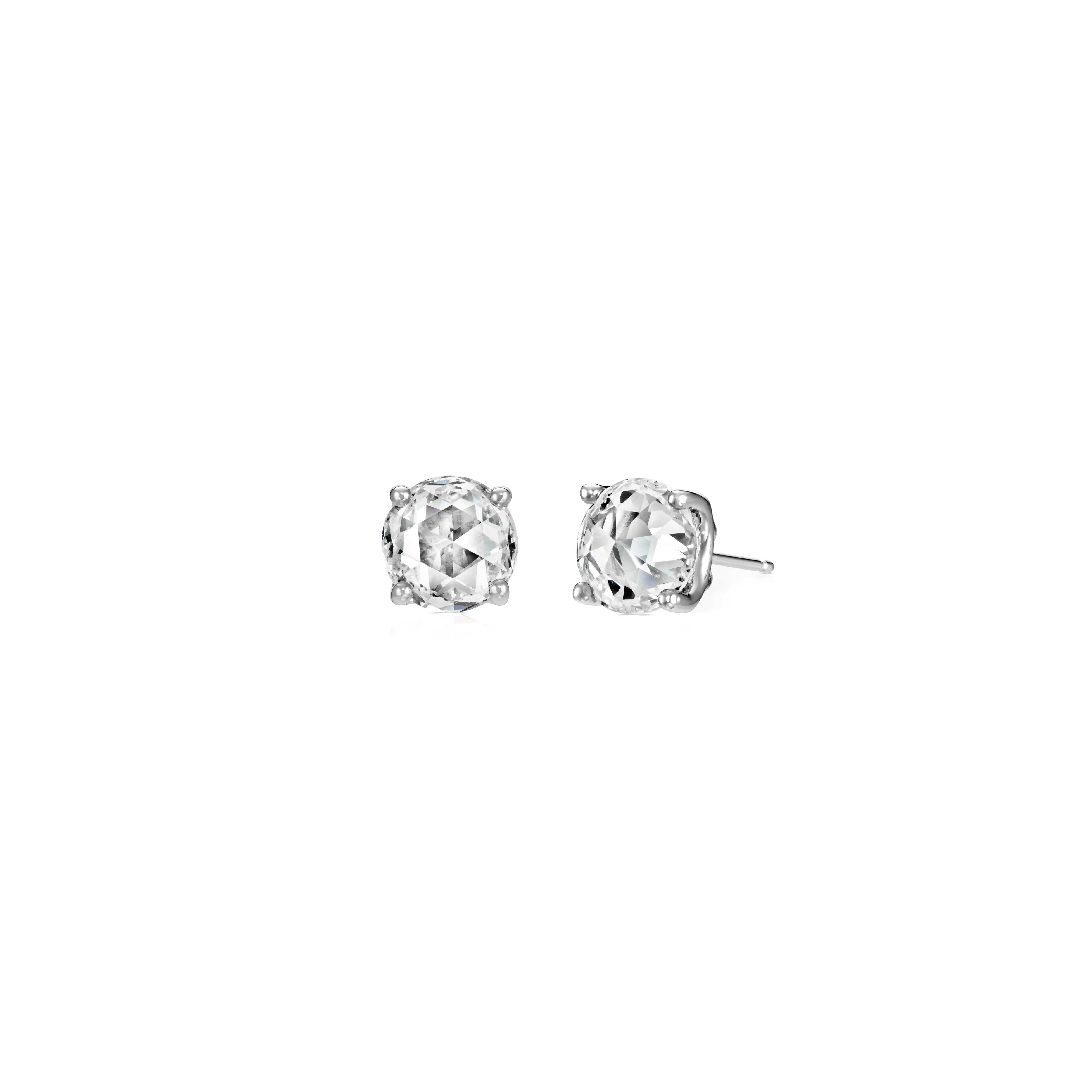 Stud Earring with Rose Cut Lab Diamonds sold by Promise By Effy product image thumbnail 2