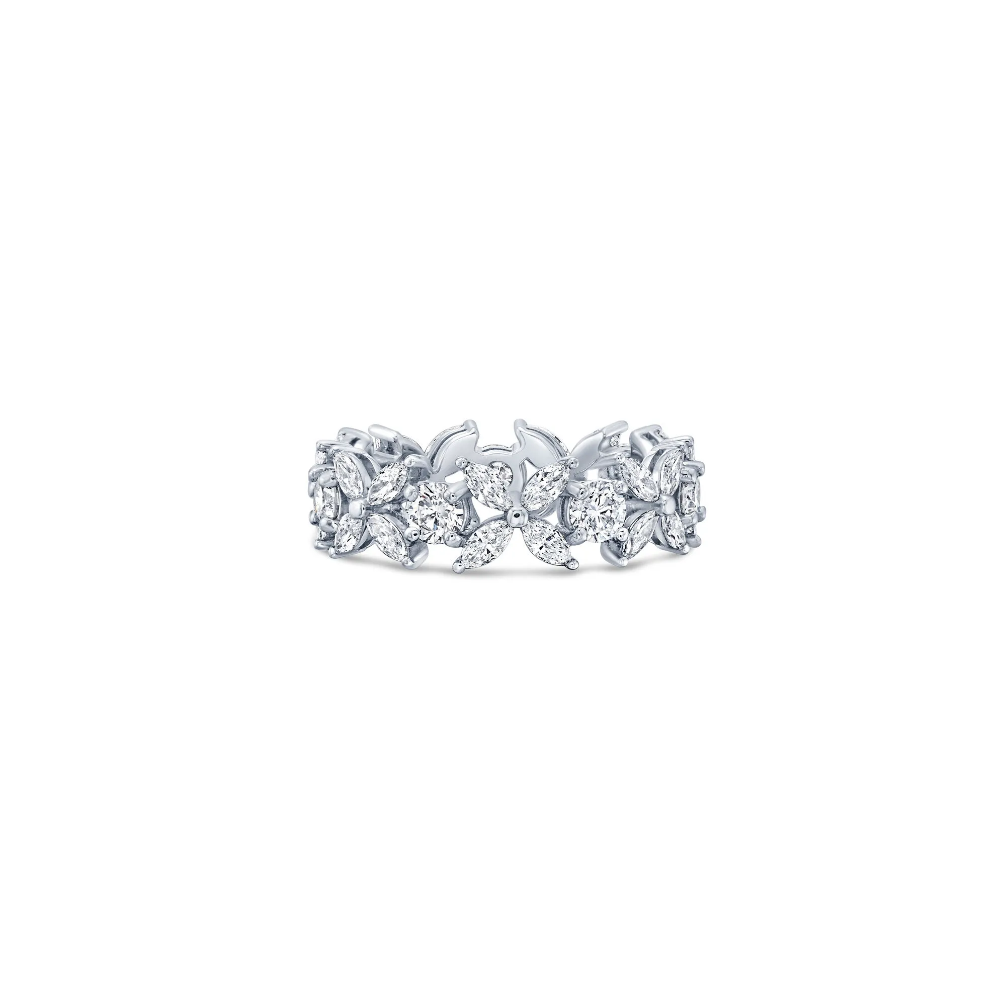 Bloom Band with Marquise and Round Cut Diamonds sold by Promise By Effy