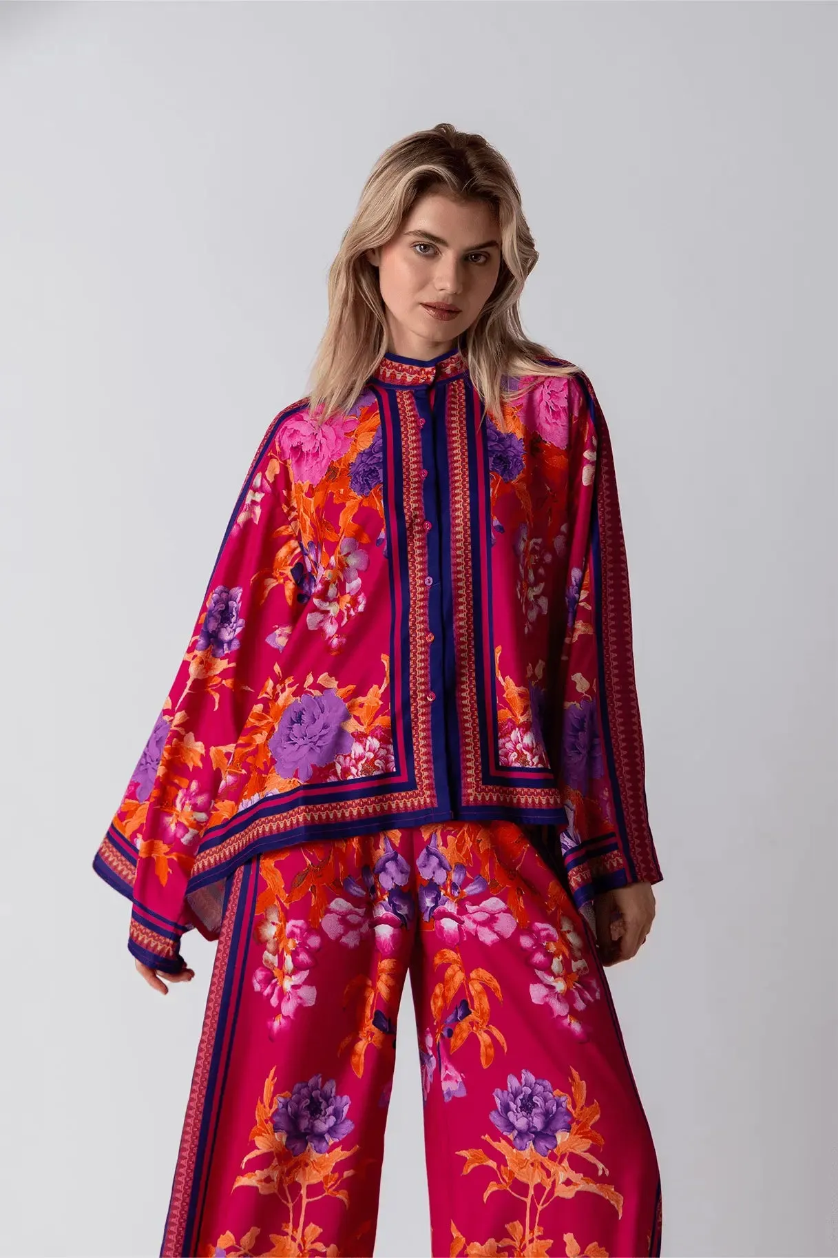 Alina Pink Trousers sold by Raishma product image thumbnail 2