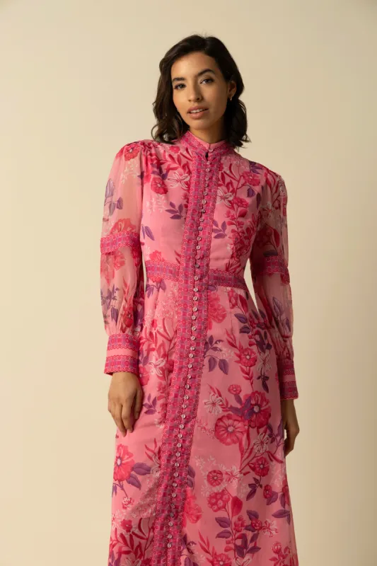 Aspen Pink Dress made by Raishma
