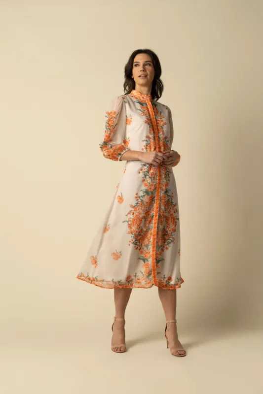 Orange Rose Dress sold by Raishma