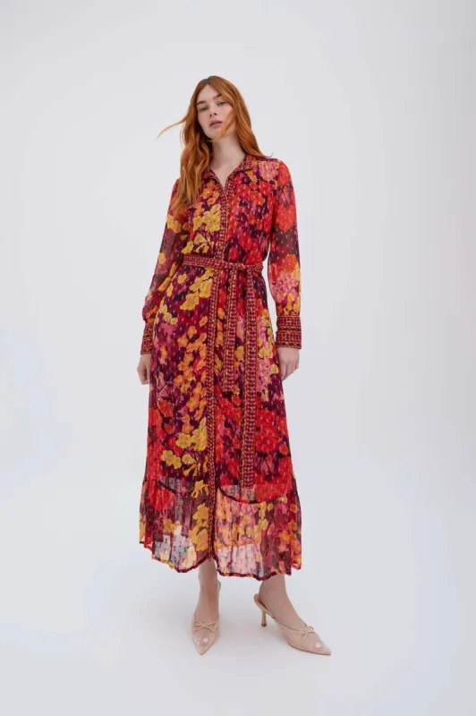 Olive Burgundy Dress sold by Raishma