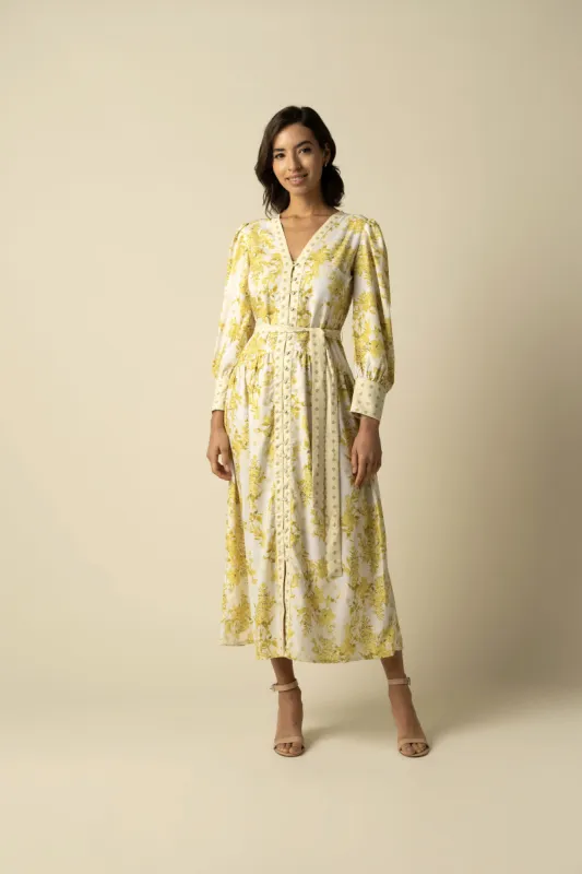 Aaliyah Yellow Dress sold by Raishma