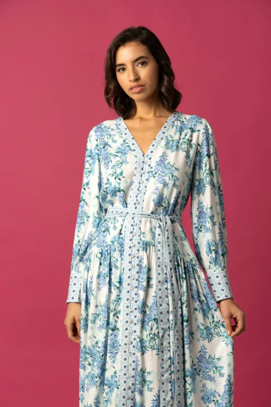 Aaliyah Blue Dress sold by Raishma